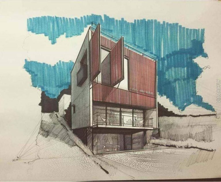 Cómo Hacer BOCETOS Arquitectónicos SKETCH De Arquitectura